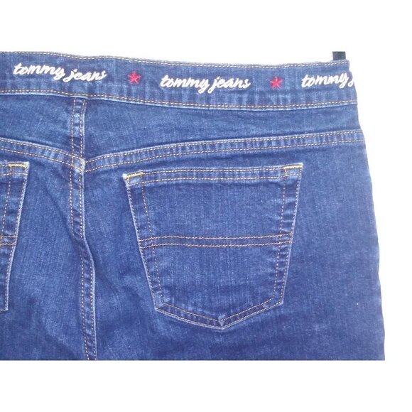 Vintage Tommy Hilfiger Jeans Tommy Girl Y2K blue 2002 boot Size 15/32 excellent - Picture 7 of 10